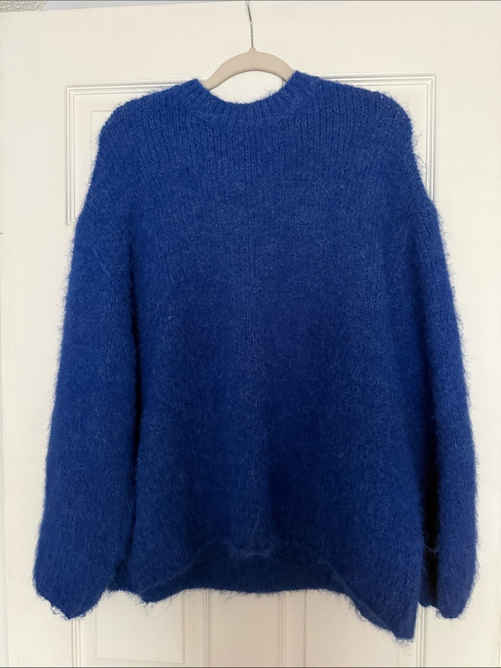 Pull&Bear Blue Crewneck Sweater